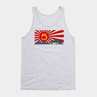 Mach 5 Speed Racer Rising Sun Tank Top